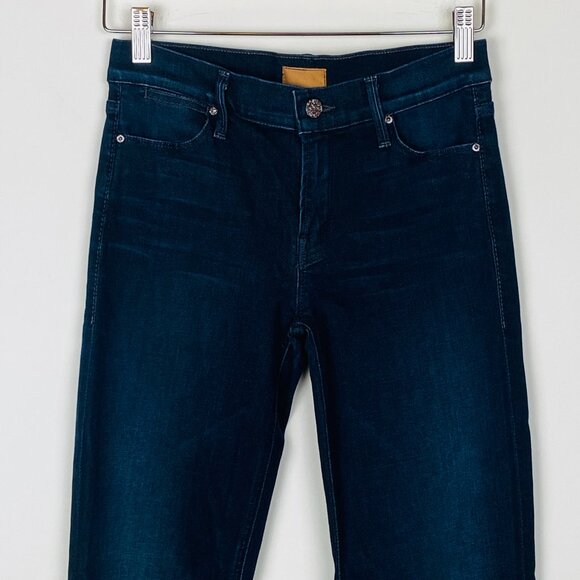 Mother The Pretender Strange Brew Dark Wash Straight Leg Jeans, Size 25 - Picture 3 of 14